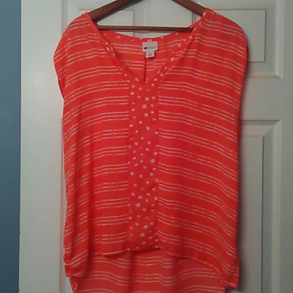 Pink blouse